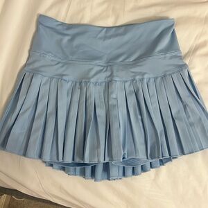 Light Blue Gold Hinge Skirt